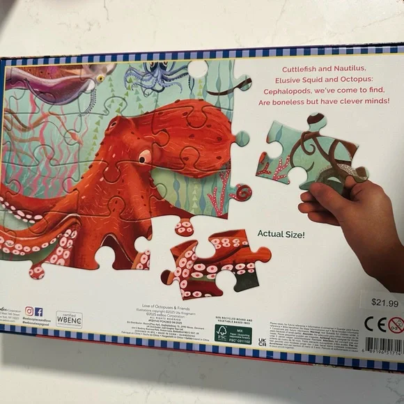 NEW Underwater Creatures 100-Piece Puzzle - Picture 2 of 2